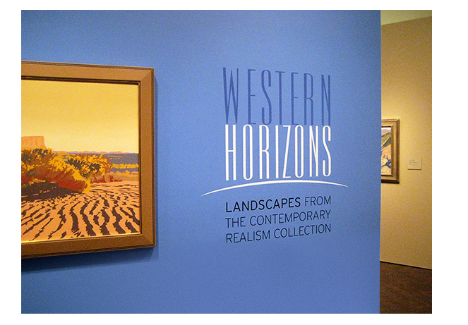 Roman Design: Western Horizons Exhibit Graphics, Denver Art Museum
