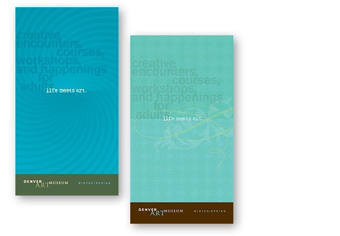 Roman Design: Denver Art Museum Mailer